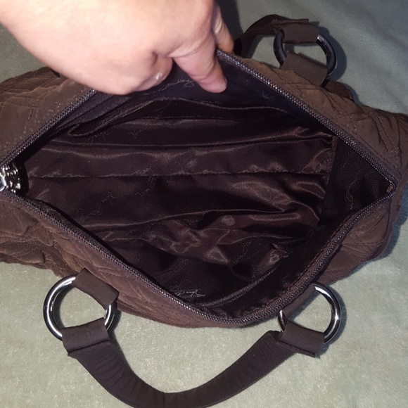 Vera Bradley Retired Classic Brown purse - Picture 4 of 8